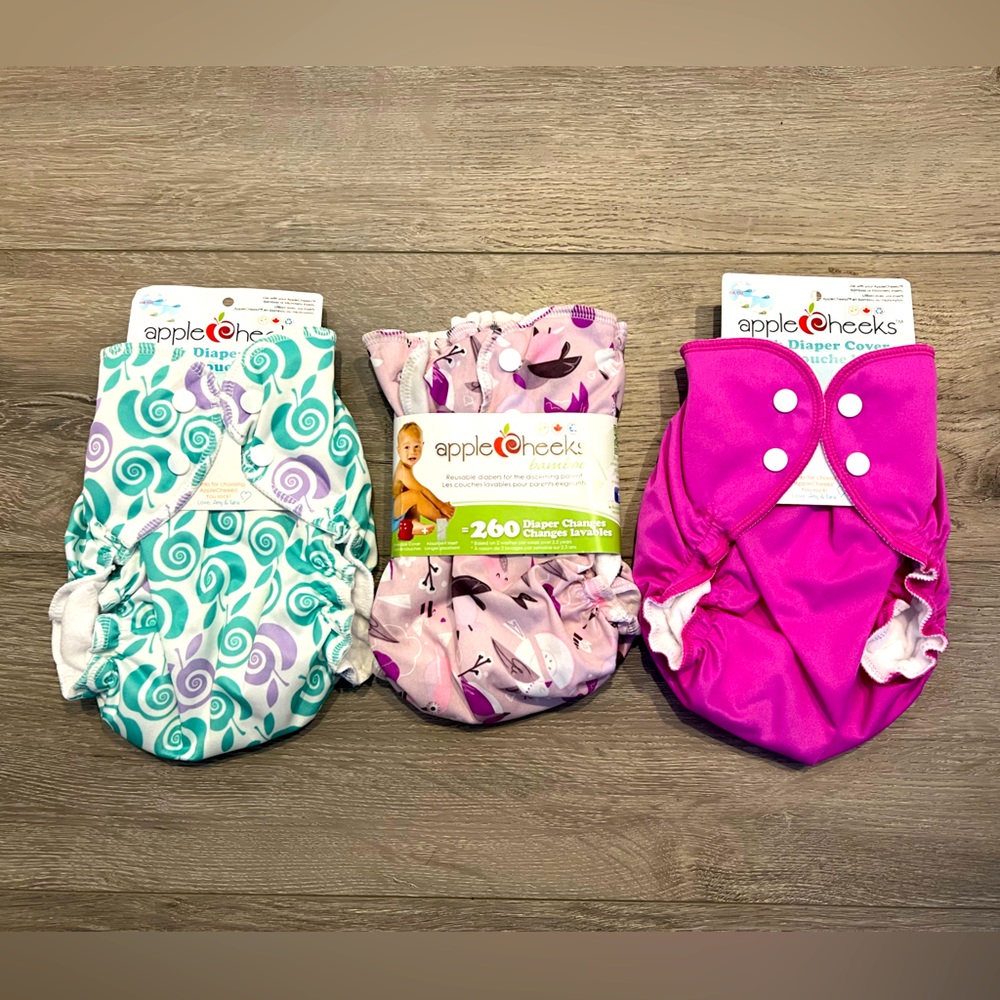 Applecheeks 🍎 Cloth Diaper Lot